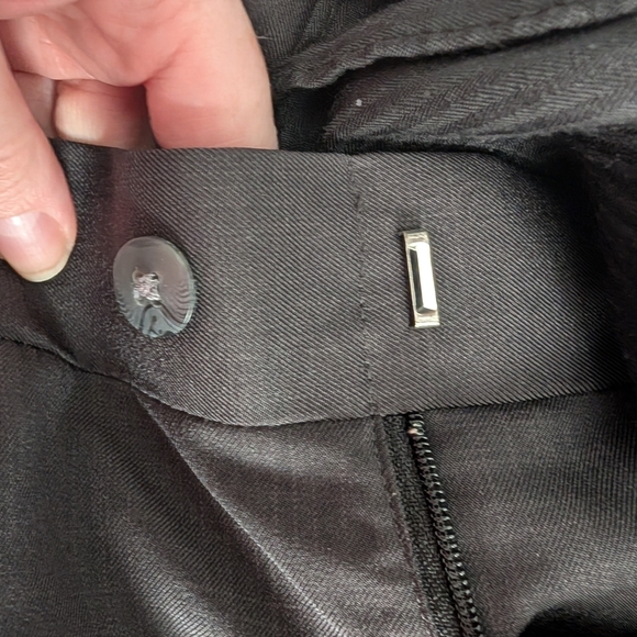 Croft & Barrow Men's Charcoal Dress Pants Size 34x30 (EUC) - Picture 5 of 13